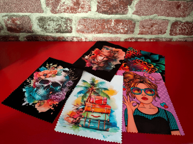 Petite lingette de nettoyage lunettes à personnaliser