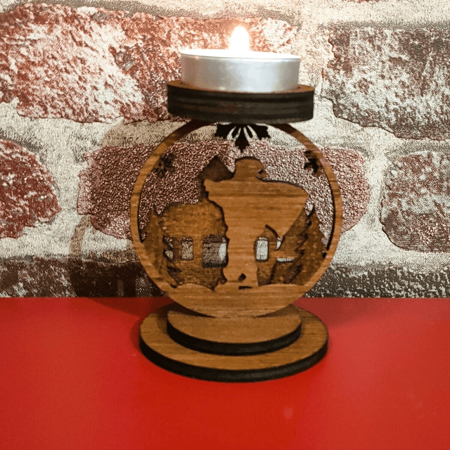 Bougeoir père Noël